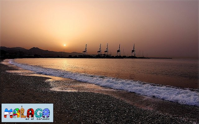 Amanecer desde la playa de San Andrés. Quinoal